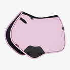 LeMieux Essence Close Contact Square Saddle Pad - Fondant Pink; on white background | Tack Shop | Malvern Saddlery