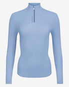 LeMieux Classique Women's Base Layer Top - Powder Blue | Malvern Saddlery