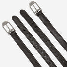 LeMieux Arika Stirrup Leathers - Brown | Tack Shop | Malvern Saddlery