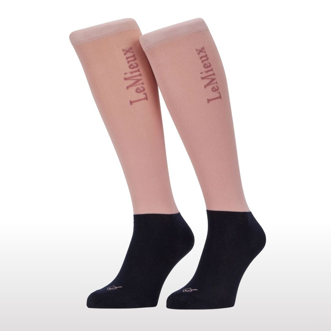 Lemieux Competition Socks - Blossom Pink | Malvern Saddlery