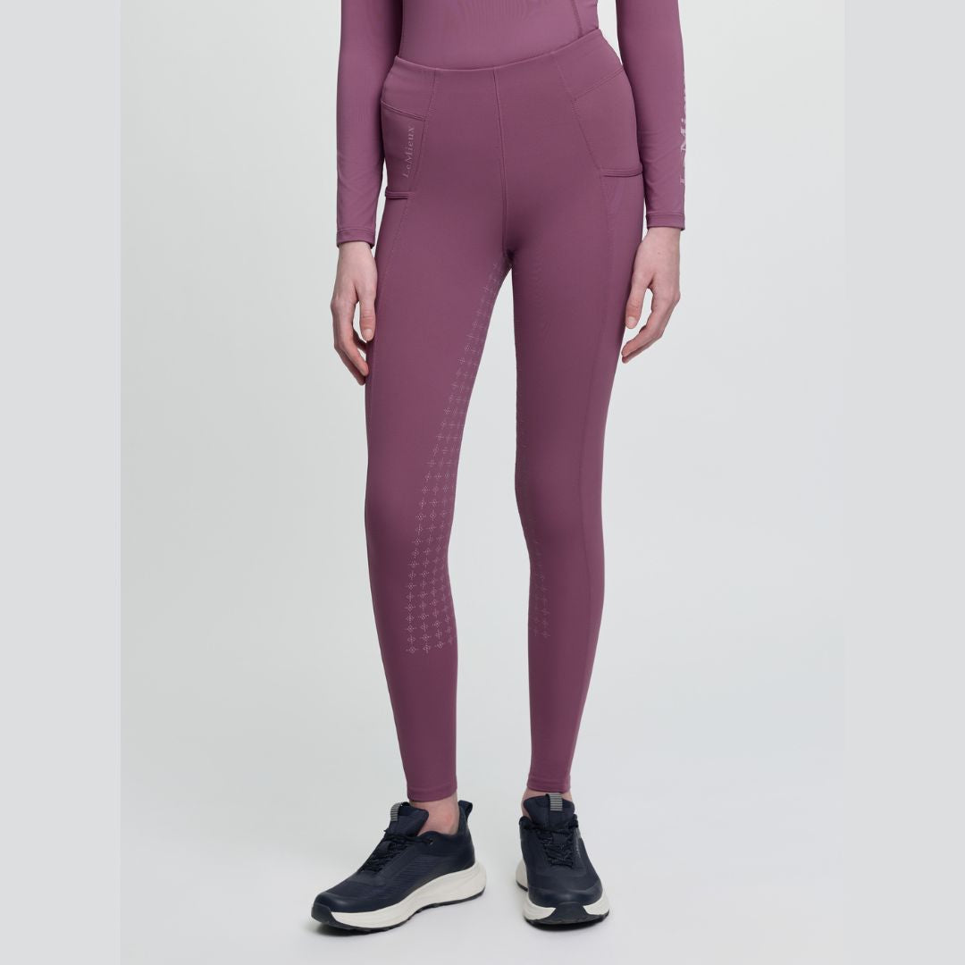 LeMieux Young Rider Orla Pull Ons - Mallow; show on person | Malvern Saddlery