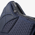 LeMieux ProSorb Plain 2 Pocket Dressage Square Saddle Pad - Navy, close up of pockets, white background | Tack Shop | Malvern Saddlery