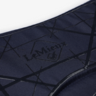 LeMieux Soft Shell Anti Slip Dressage Saddle Pad - Navy; close up silicone grip | Tack Shop | Malvern Saddlery