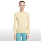 LeMieux Young Rider Base Layer - Mimosa pale yellow  | Malvern Saddlery