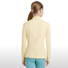 LeMieux Young Rider Base Layer - Mimosa pale yellow, back view  | Malvern Saddlery