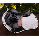 LeMieux  Eurojump Square Saddle Pad - Stone | Malvern Saddlery
