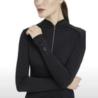 LeMieux Women's Heyden Long Sleeve Base Layer Top - Black | Malvern Saddlery