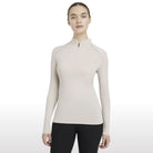 LeMieux Women's Heyden Long Sleeve Base Layer Top - Stone | Malvern Saddlery