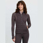 LeMieux Women's Maddie Hybrid Jacket - Cocoa, front view | Malvern Saddlery