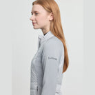 LeMieux Women's Maddie Hybrid Jacket - Lt. Gray, side view | Malvern Saddlery
