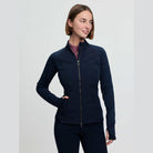 LeMieux Women's Maddie Hybrid Jacket - Navy, front view | Malvern Saddlery