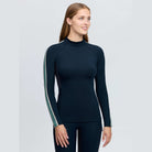 LeMieux Women's Talia Turtle Neck Base Layer - Navy, front view | Malvern Saddlery