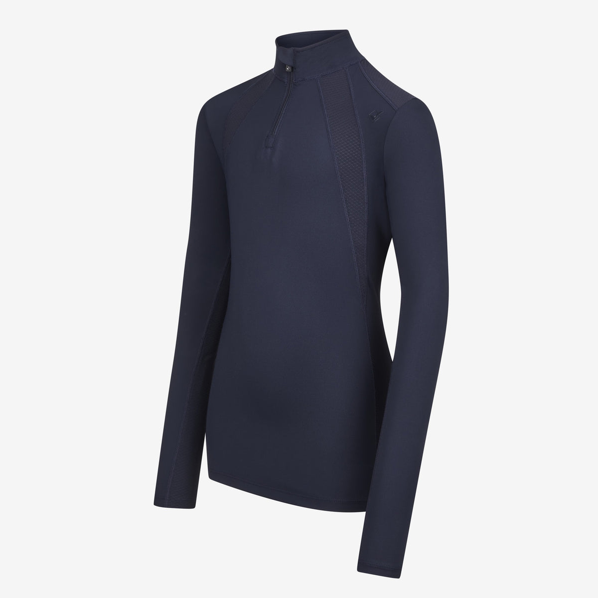 LeMieux Young Rider Mia Mesh Base Layer - Navy, side view | Malvern Saddlery