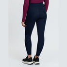 LeMieux Young Rider Nell Brushed Pull On Riding Pants - Navy, back view | Malvern Saddlery