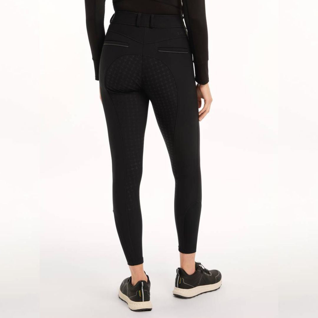 LeMieux Isabelle Full Seat Breeches - Black, back view | Malvern Saddlery