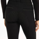 LeMieux Isabelle Full Seat Breeches - Black, back view detail | Malvern Saddlery