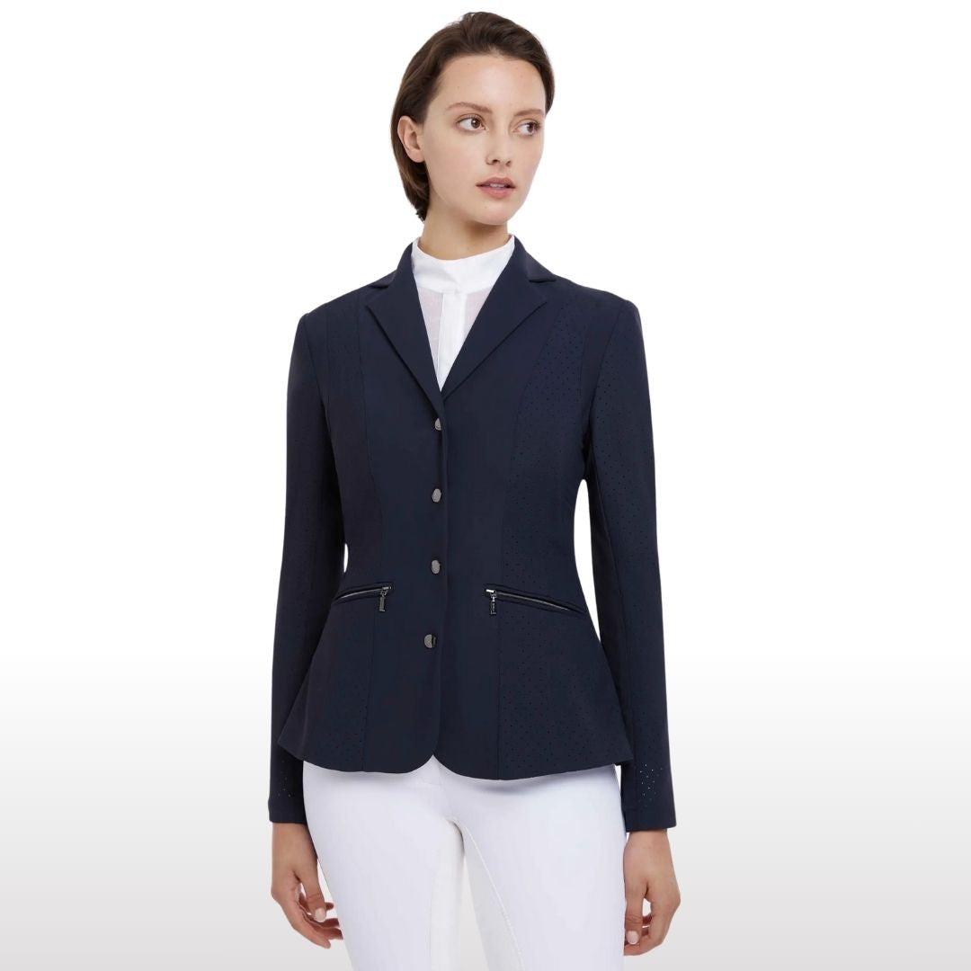 LeMieux Women's Jessica Mesh Show Jacket - Navy | Malvern Saddlery