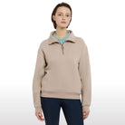 LeMieux Keira Quarter Neck Sweatshirt - Almond | Malvern Saddlery