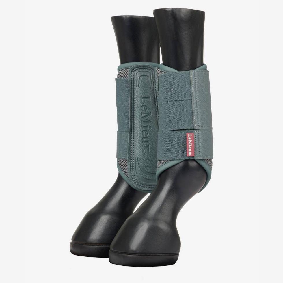 LeMieux Mesh Brushing Boots - Petrol | Malvern Saddlery