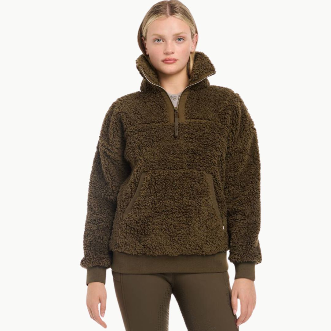 LeMieux Tara Teddy Fleece Pullover - Alpine | Malvern Saddlery