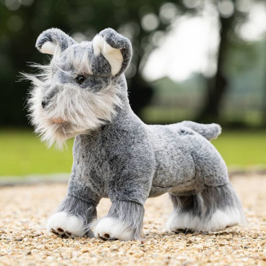 LeMieux Toy Gray Schnauzer Puppy - Cooper | Malvern Saddlery