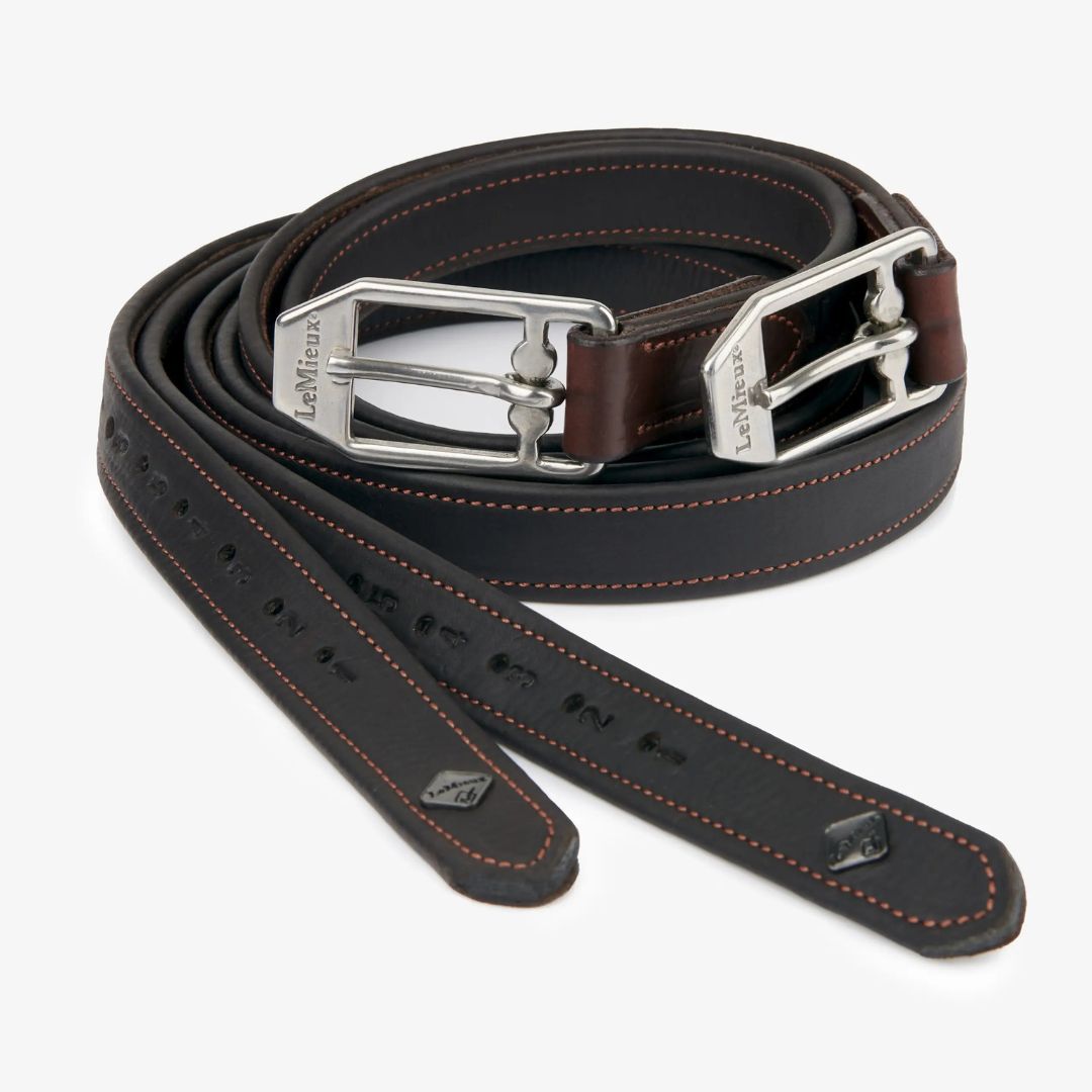 LeMieux Vector Stirrup Leathers - Brown | Malvern Saddlery