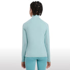 LeMieux Young Rider Hope Lightweight Base Layer Top - Aqua, back view | Malvern Saddlery