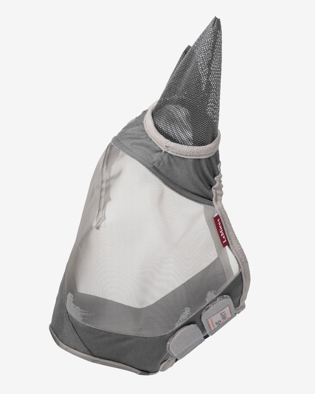 LeMieux Armourshield Pro Half Fly Mask - Gray; side view | Equestrian Fly Protection | Malvern Saddlery