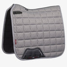 LeMieux Carbon Mesh Dressage Saddle Pad - Gray | Malvern Saddlery