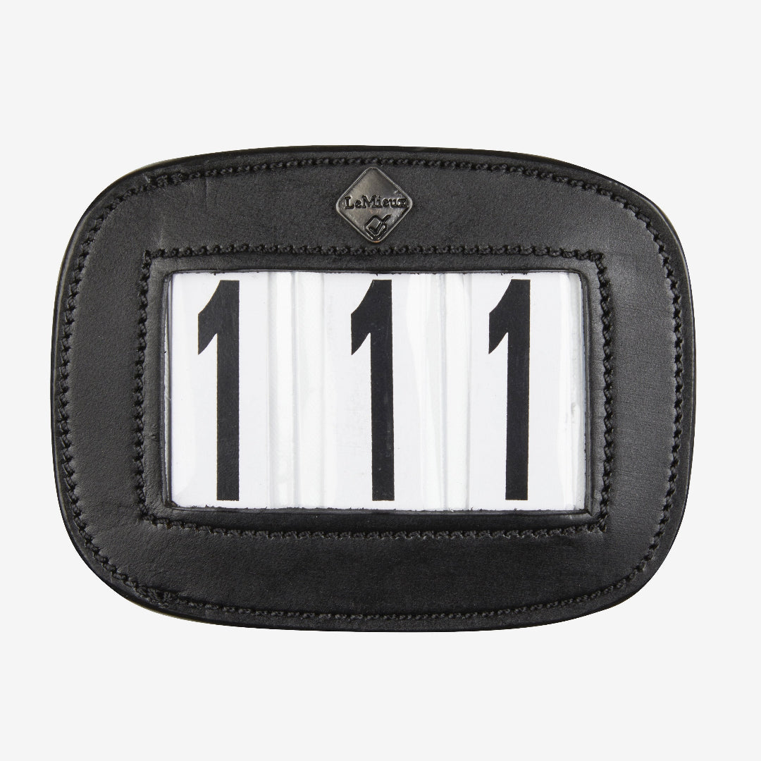 LeMieux Saddle Number Holder - Black | Riding Accessories | Malvern Saddlery