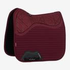 LeMieux Soft Shell Anti Slip Dressage Saddle Pad - Burgundy | Tack Shop | Malvern Saddlery