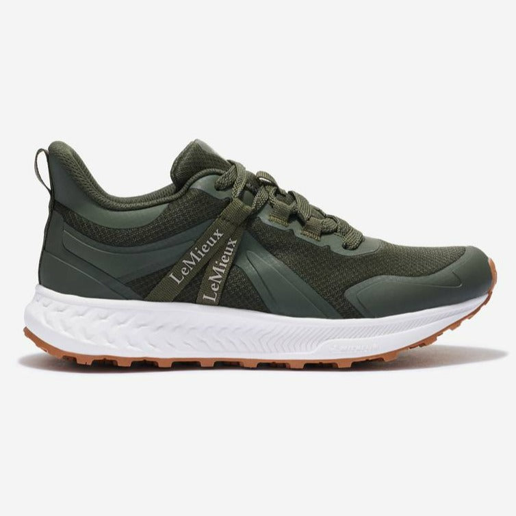 LeMieux Trax Waterproof Sneaker - Olive | Malvern Saddlery