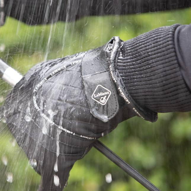 LeMieux Waterproof Lite Glove - Black | Malvern Saddlery