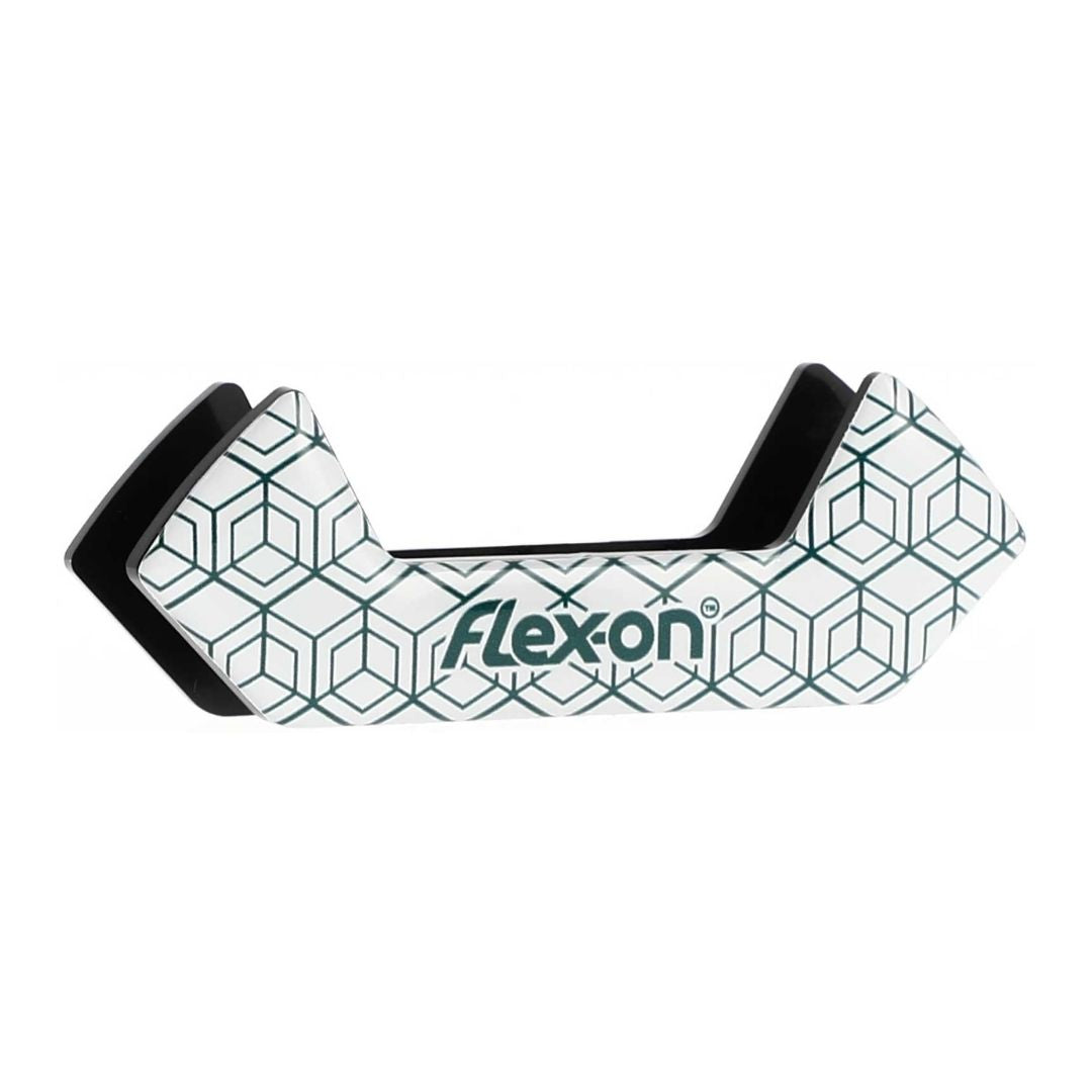 Flex-On Safe On Custom Magnet - Cubic White-Green | Malvern Saddlery