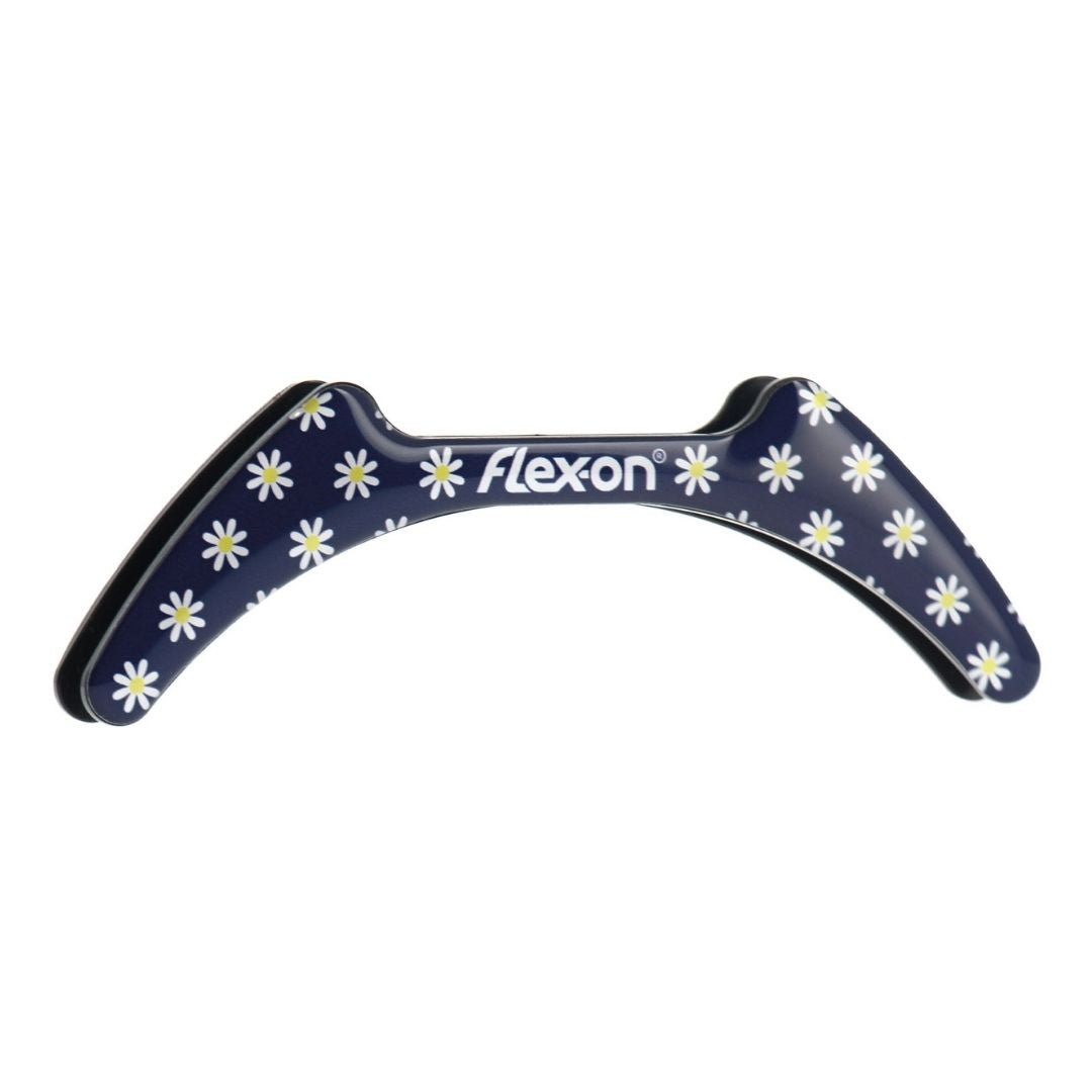 Flex-On Magnetic Sticker for Composite Stirrups - Daisies on Navy  | Malvern Saddlery