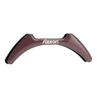 Flex-On Magnetic Sticker for Composite Stirrups - Solid Chocolate Brown, white logo | Malvern Saddlery