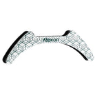 Flex-On Magnetic Sticker for Composite Stirrups - Cubic Pattern Dark Green on White | Malvern Saddlery