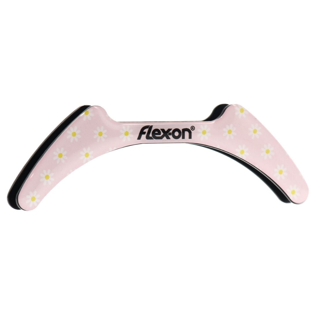 Flex-On Magnetic Sticker for Composite Stirrups - Daisies on Light Pink | Malvern Saddlery