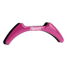 Flex-On Magnetic Sticker for Composite Stirrups - Solid Pink, white logo | Malvern Saddlery