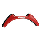 Flex-On Magnetic Sticker for Composite Stirrups - Solid Red, white logo | Malvern Saddlery