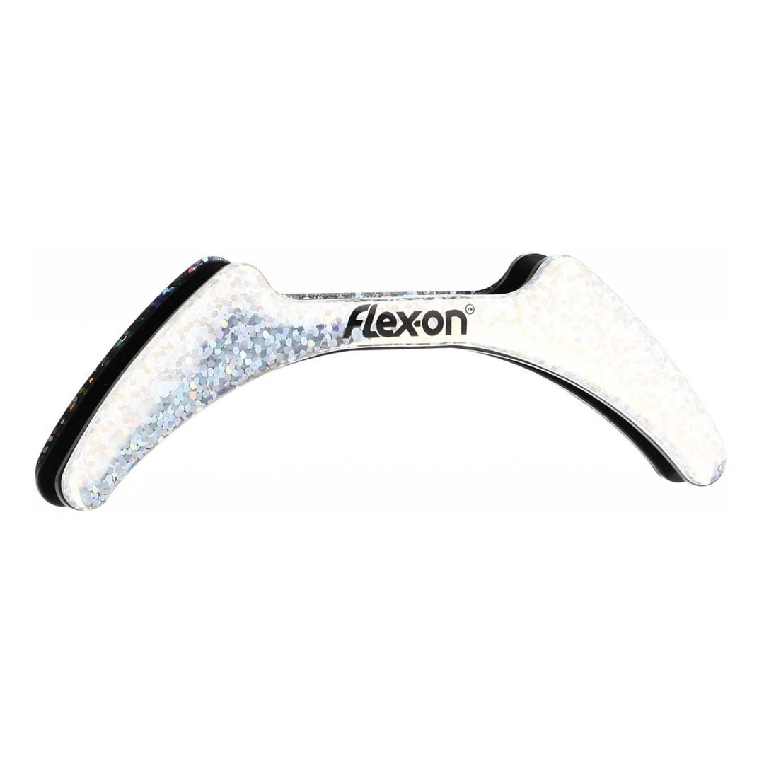 Flex-On Magnetic Sticker for Composite Stirrups - Silver Glitter | Malvern Saddlery