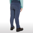 LeMieux Mini Pull On Breech - Dusk Blue, back view | Children's Equestrian Apparel | Malvern Saddlery