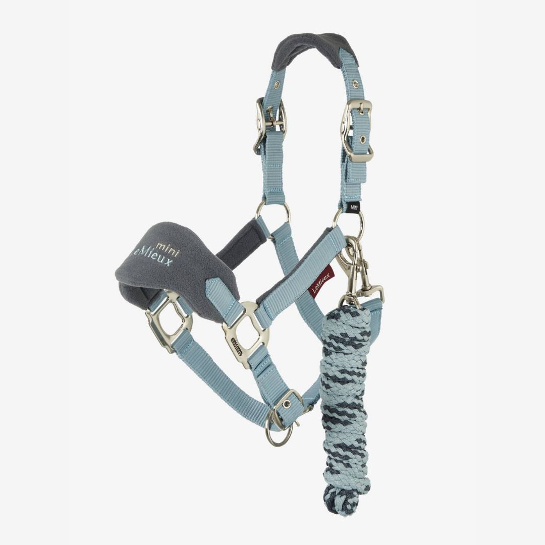 LeMieux Mini Vogue Headcollar & Lead Rope - Glacier | Malvern Saddlery