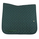 Ogilvy Baby Saddle Pad - Dressage Style, Hunter Green with Girth Loops | Malvern Saddlery