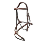 TRUST Oslo Bridle - Brown with silver buckles | Malvern Saddlery