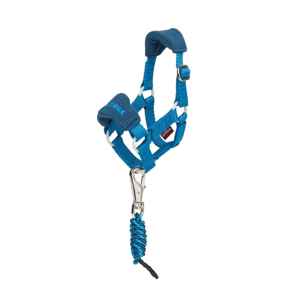 LeMieux Toy Pony Halter with Lead Rope - Pacific Blue | Malvern Saddlery