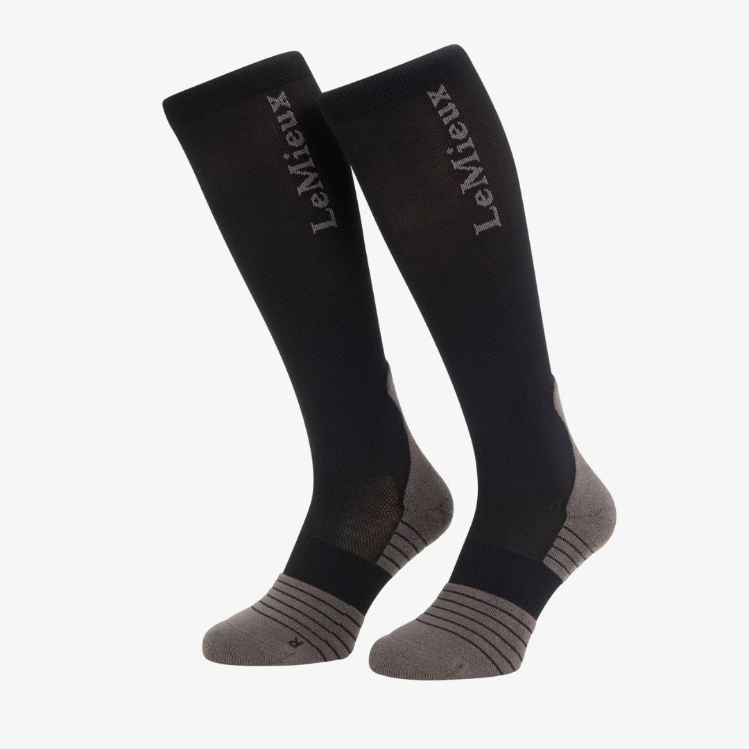 LeMieux Performance Socks - Black | Malvern Saddlery