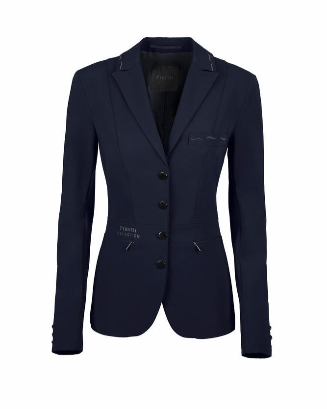 Pikeur Phelia Ladies Competition Coat - Navy | Equestrian Show Coats | Malvern Saddlery
