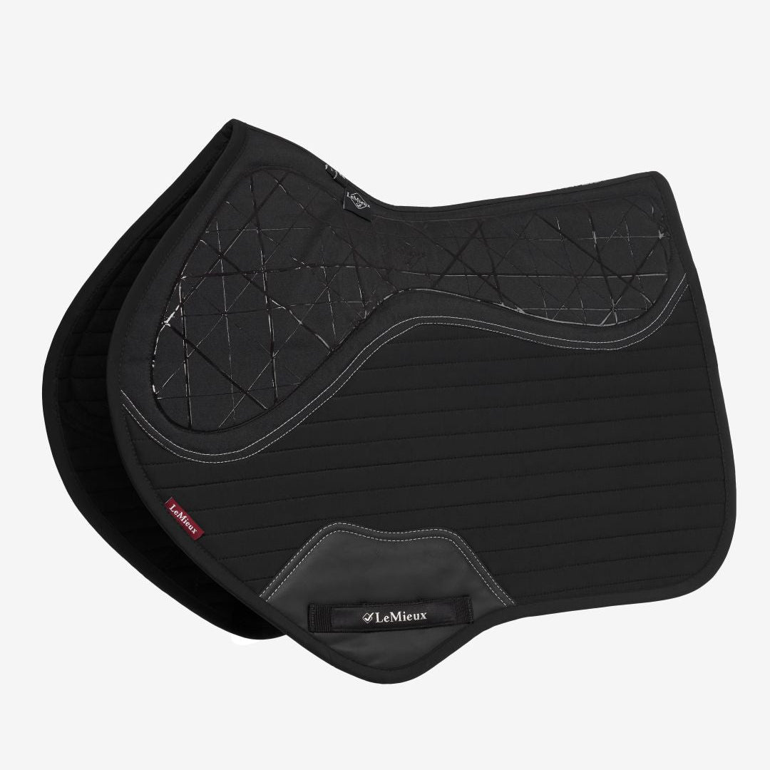 LeMieux Soft Shell Anti Slip Close Contact Saddle Pad - Black | Tack Shop | Malvern Saddlery