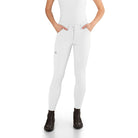 Ego 7 Knee Grip PT Jumper Breech - White | Malvern Saddlery